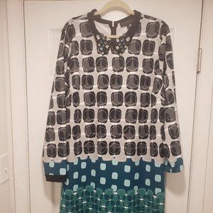 Eloquii Beaded Neckline Dress